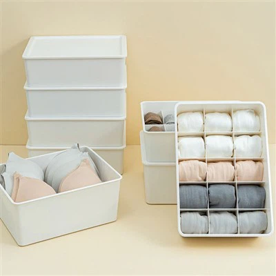 Boîte de rangement pour sous-vêtements anti-poussière