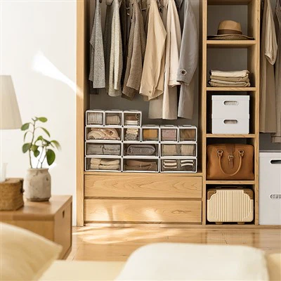 Boîte de rangement murale pour sous-vêtements